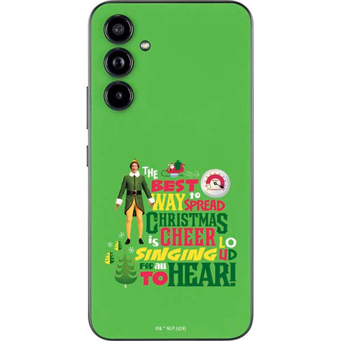 Elf Spread Christmas Cheer Galaxy A54 5G Skin